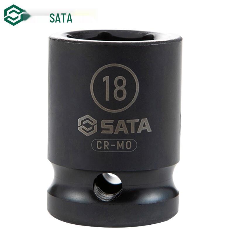SATA 18mm Metric 6-Point Pneumatic Impact Socket
