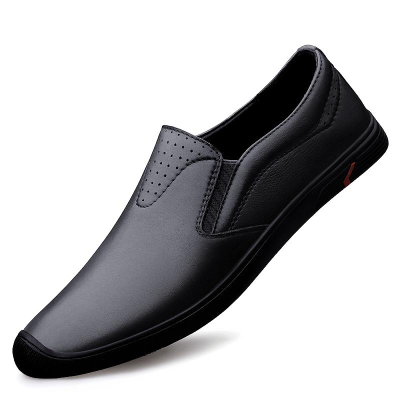 FashionSpring Men Loafers Shoes Soft Genuine Leather Slip-On Sneakers Male Casual Luxury Brand Men Loafers Mocassin Zapatos Hombre