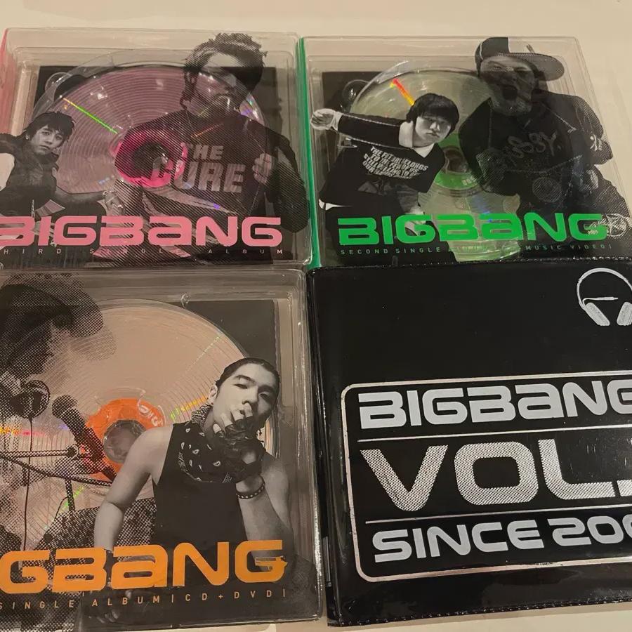 

Big Bang Album Singles Vol. 1,2,3 Regular Vol. 1 G-dragon Mount