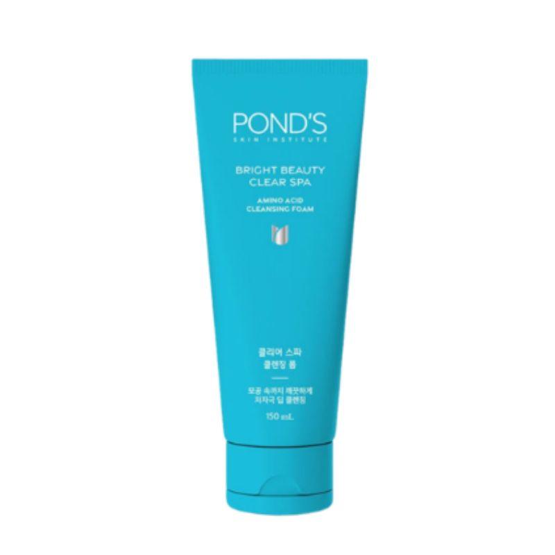 Пенка для умывания Pond s Bright Beauty Clear Spa с аминокислотами, 150 мл – Осветляющее и мягкое средство для очищения лица для чистой кожи