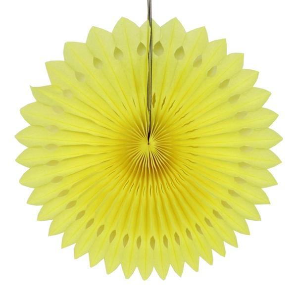 5pcs 25cm Tissue Paper Cut-out Paper Fans Pinwheels Hanging Flower Paper Crafts for Showers