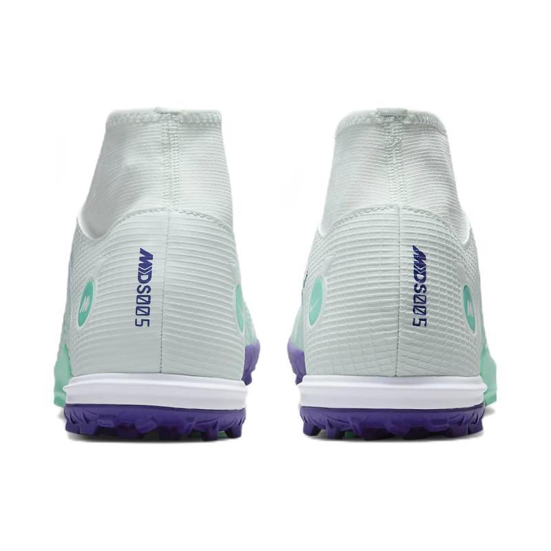 Nike Mercurial Superfly 8 Academy Dream Speed TF Turf 'White Teal Purple' Sneakers DN3789-375