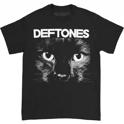 2025 Deftones Baumwolle Sänger Band T-Shirt Herren Damen Hip Hop Rock T-Shirt Mode Kurzarm T-Shirt Sommer Übergroße T-Shirts Tops