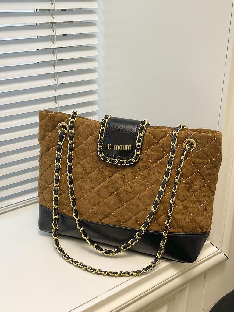 2025 Herbst Damenmode Vielseitige Umhänge- und Handtasche mit großem Fassungsvermögen