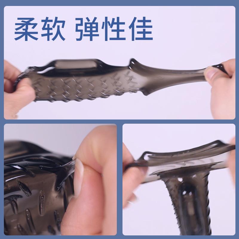 G Spot Stimulator Male Ejaculation Delay Cock Sleeve Penis Vibrating Ring Strap Dildo Dick Enlargement Extender Sex Toys For Men