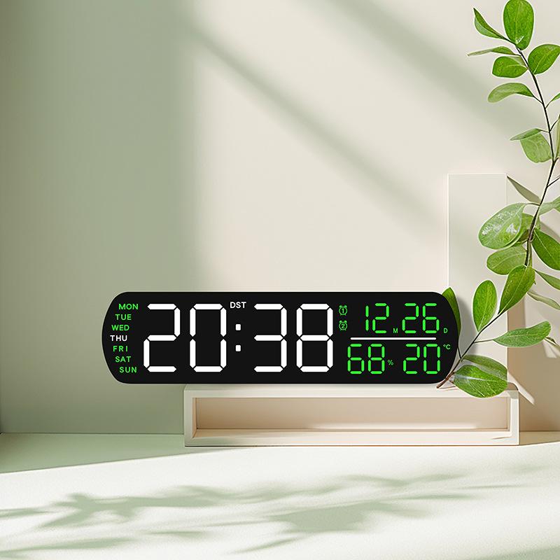 Multifunctional Alarm Clock LED Clock Multifunctional Electronic Clock Simple Desktop Digital Clock Clock