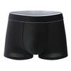 Men's Spring and Summer New Solid Color 10A Antibacterial Mid Waist Flat Angle Underwear