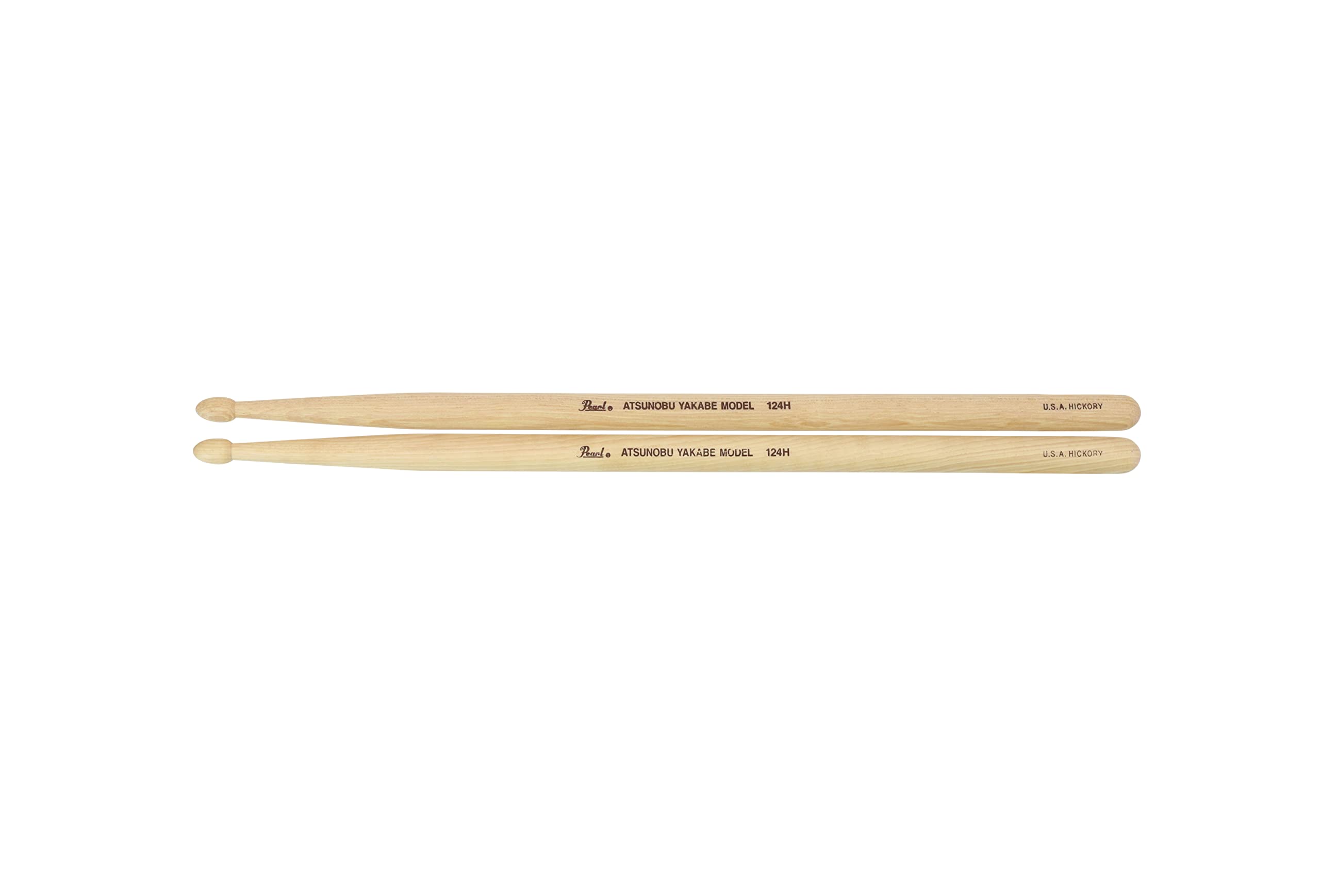 

Pearl Drumstick Hickory Atsunobu Yabe Model 124H