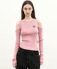 Nigaennikol Nicole Warmer Ribbed Off Shoulder Knit_6 Color