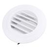100mm Round Vent Cover 4 Inch ABS Exhaust Vent Oblique Louver Grille Cover for Bathroom Office