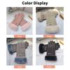 Herbst Winter Warme Wildlederhandschuhe Plus Samt Verdickte Plüsch Dekor Stulpenhandschuhe Outdoor Kältefest Touchscreen Reit Ski Handschuhe