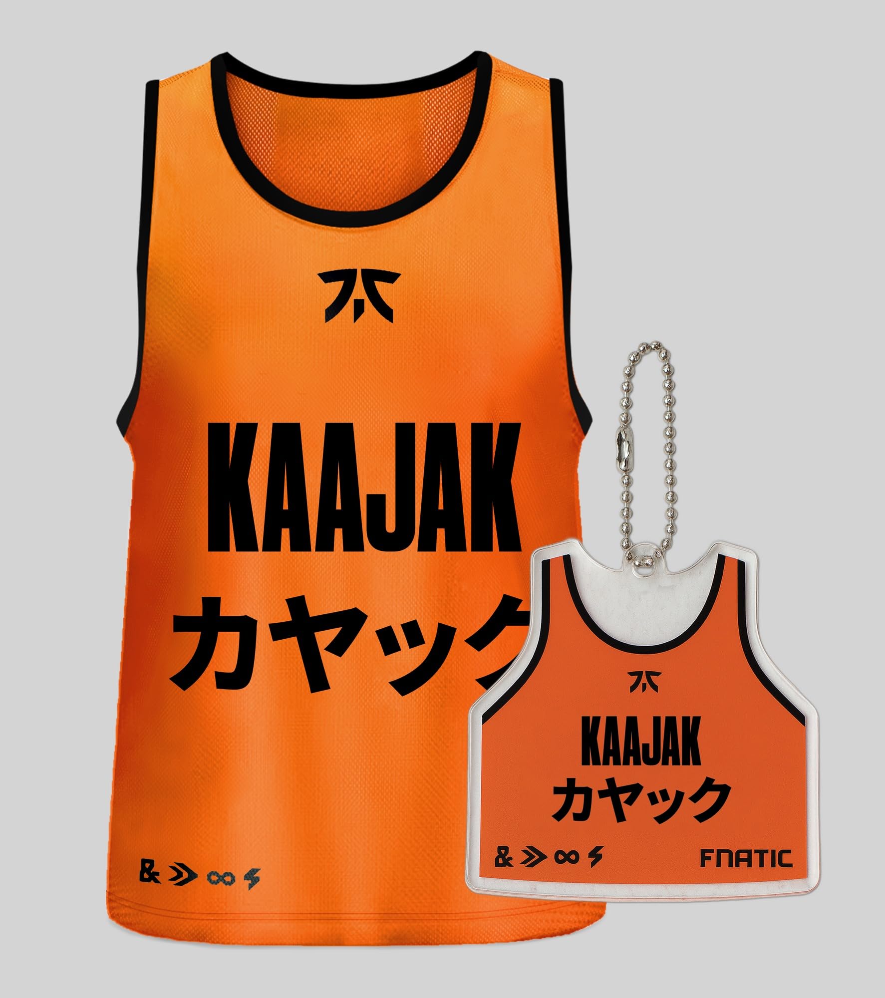 

Fnatic Gear Player Bib Vest + Keychain - Kaajak FC-VE-5056276038204 XX4414