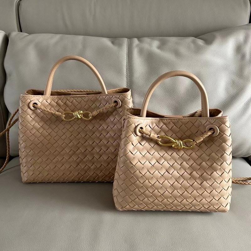 New Genuine Leather Women's Bag Fashion Retro Hand Woven Women's Handheld Single Shoulder Diagonal Cross Bag