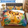 Lion king 3pcs K-pop music group Bedding set,Ideal for Bedroom, Dormitory,Including Duvet Cover And 2pcs Pillowcases,Fan gifts