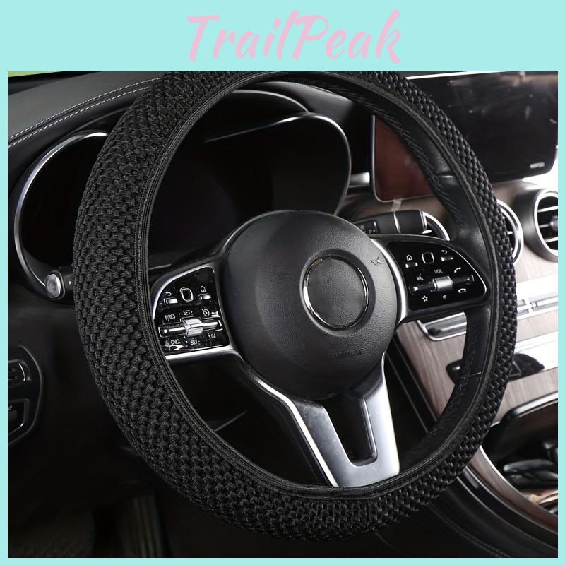 Universal Four Steering Seasons Cars Wheel Cover No Inner Ring Elastic Ice Silk Soft Cloth Protective Cover