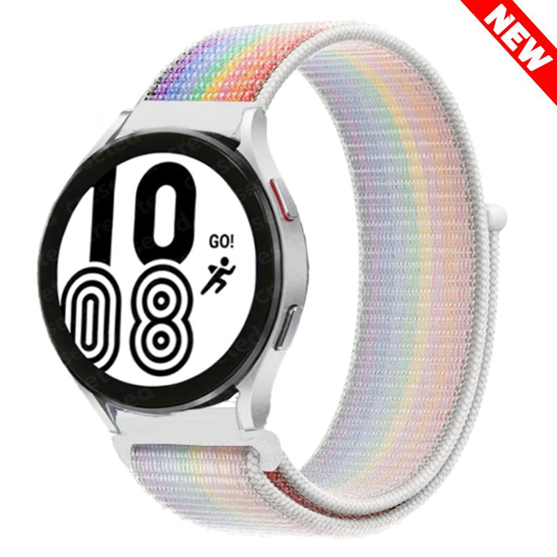

Nylon loop For Samsung Galaxy watch 6/4/Classic/3/5/pro/Active 2 20mm/22mm Sport breathable Band huawei watch GT 4-3-2-2e strap 20 mm watch band