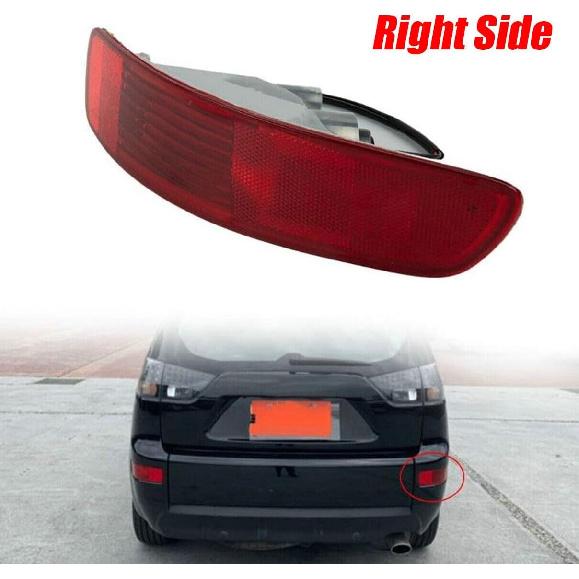 Right Side Rear Tail Bumper Reflector Light For Mitsubishi Outlander 2007 2008 2009 2010 2011 2012 2013