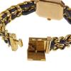 Chanel Premiere L Watches H0001 Black blackDial Plated Gold/leather Quartz Analog Display Women Used