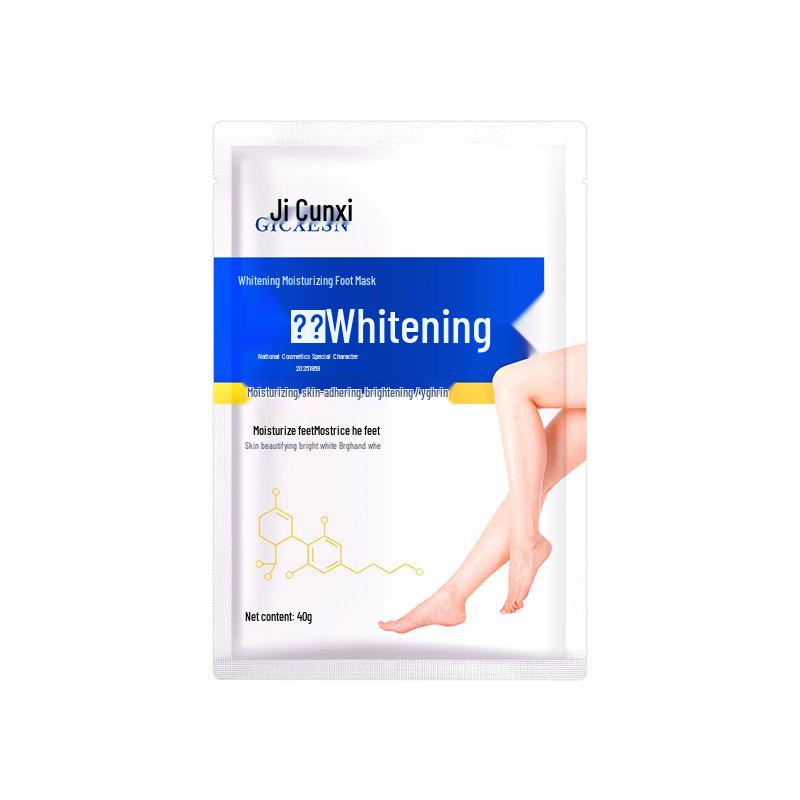 Whitening & Moisturizing Foot Mask for Brightening, Hydrating, and Nourishing Tender Skin
