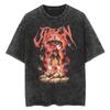 Vintage Washed Dragon Ball Anime T-shirt Man Women Short Sleeve Tee Streetwear Loose Casual Top Summer