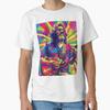 Jerry Garcia Musical Enlightenunisex Classic TShir Made In UsaAus TShirt S2xl