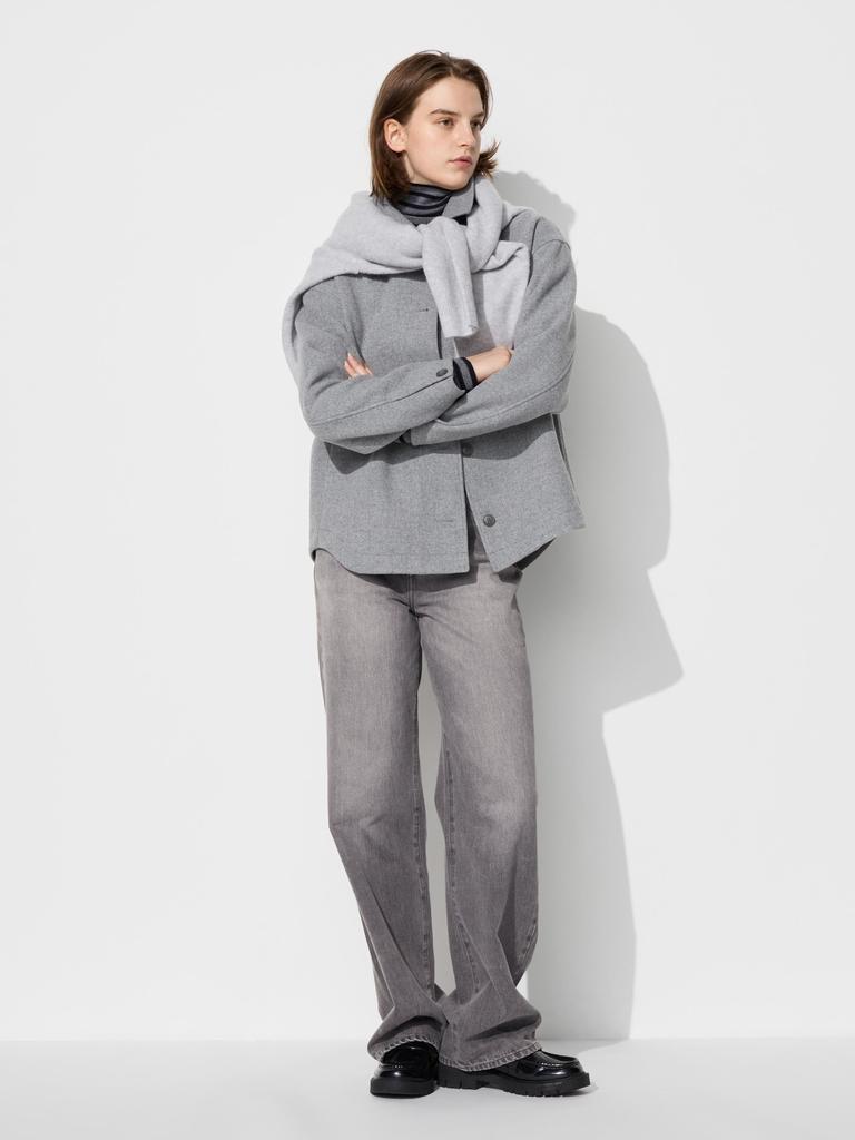 Uniqlo Japan Wide Straight Jeans Long