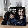 Harry Styles Inspired Soft Flannel Throw Blanket for Bed Sofa Leisure Nap  Perfect Gift for Fans  Home Decor