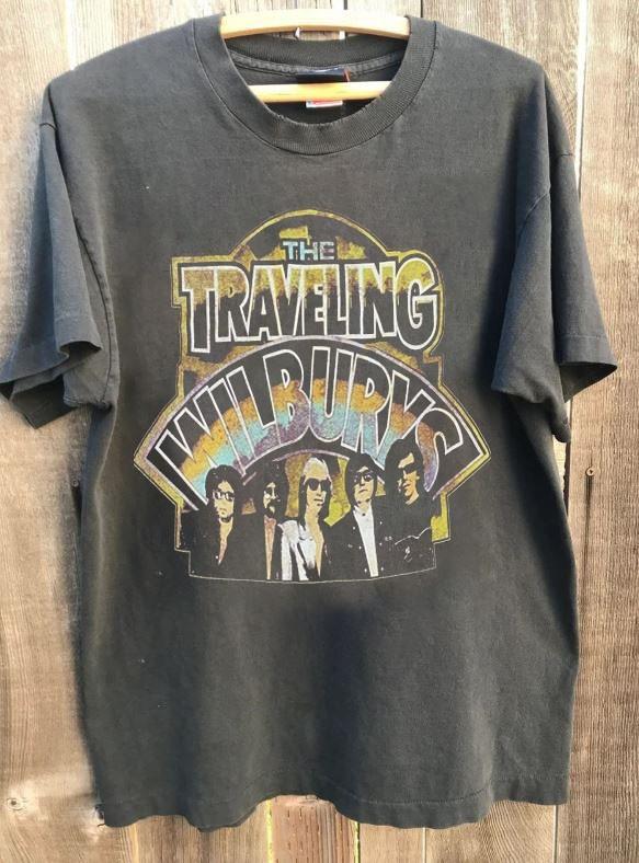 The Traveling Wilburys Band Country Music Charcoal Unisex Shirt S5XL WA3188 Unisex T-Shirt S