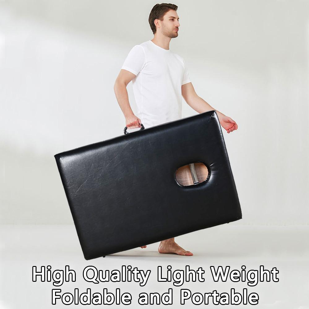 Height Adjustable Spa Bed Professional Beauty Salon Foldable Multi Functional Physiotherapy Bed Portable Massage Bed