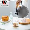 3L Stainless Steel Whistling Kettle Stove Top Use Compatible With Gas Electric Induction Cooktops