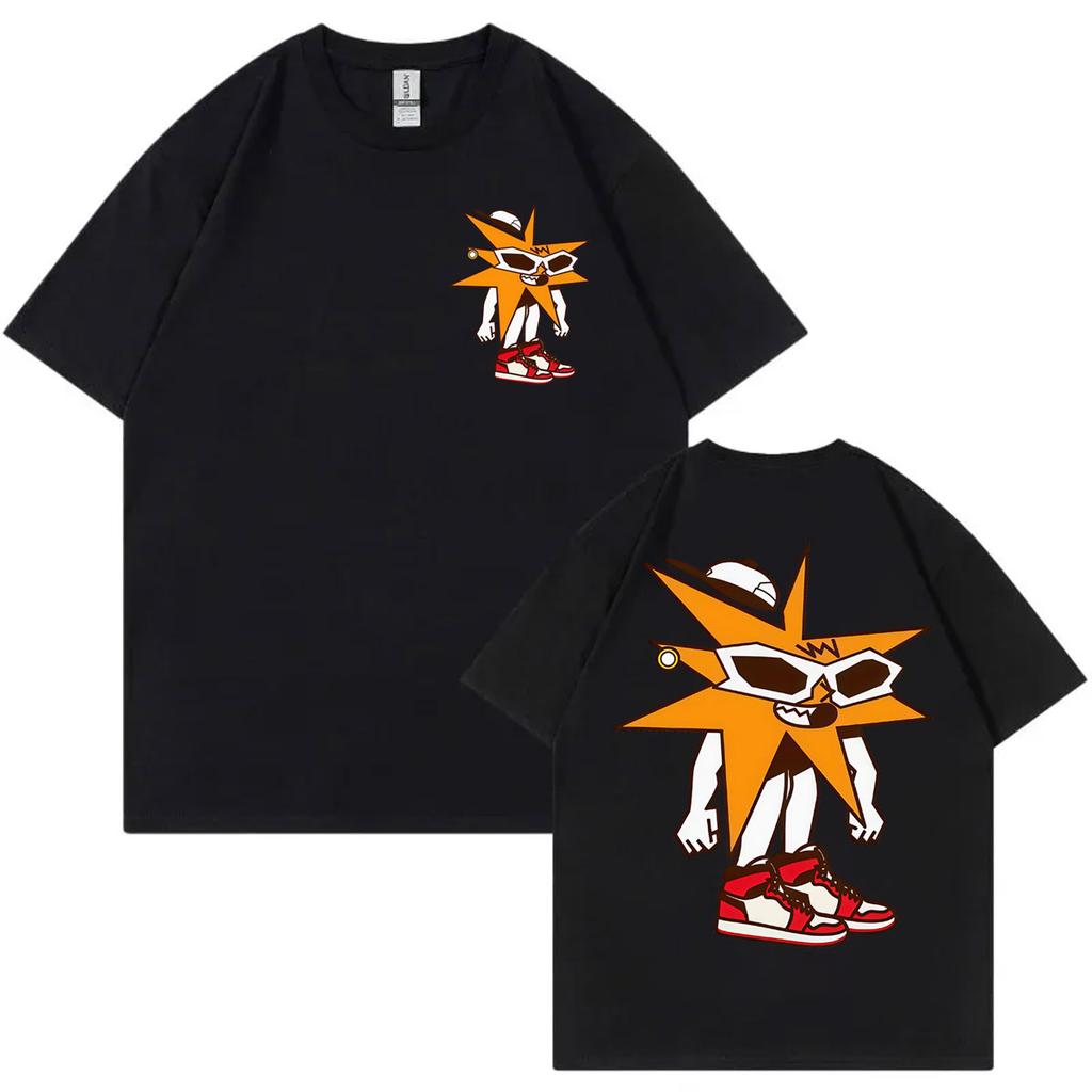 Puerto Rico Singer Mora Microdosis Album Graphic T Shirts Fashion Cartoon Short Sleeve Tshirts Men Women Casual Cotton Tshirt