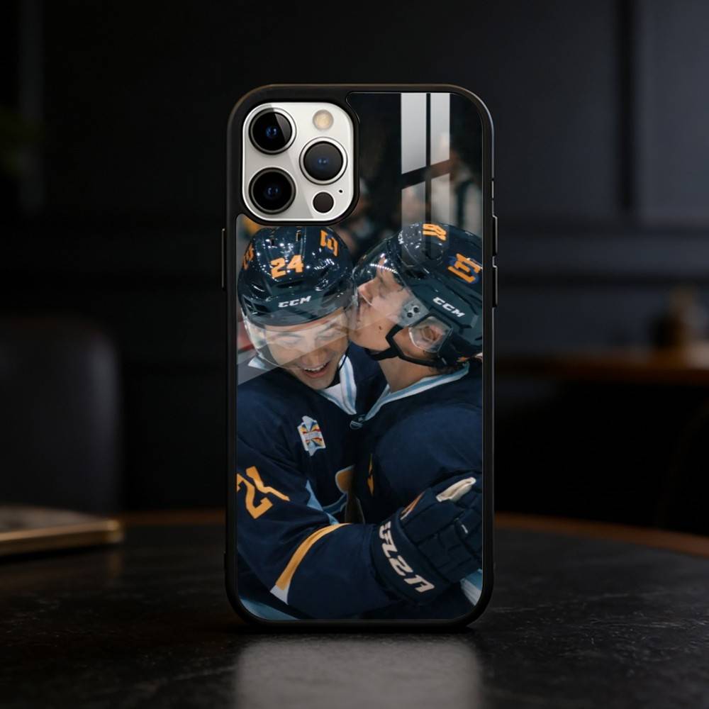 LGBTQ H-Heated R-Rivalry Ice Hockey Phone Case For iPhone 17/16/15/14/13/12/Plus/Pro/Max for Magnetic Wireless Charging