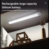 2pcs Smart LED Sensor Light USB Rechargeable Cabinet Lighting Suitable for Kitchen Wardrobes Cabinets Stairs Corridors Shelves