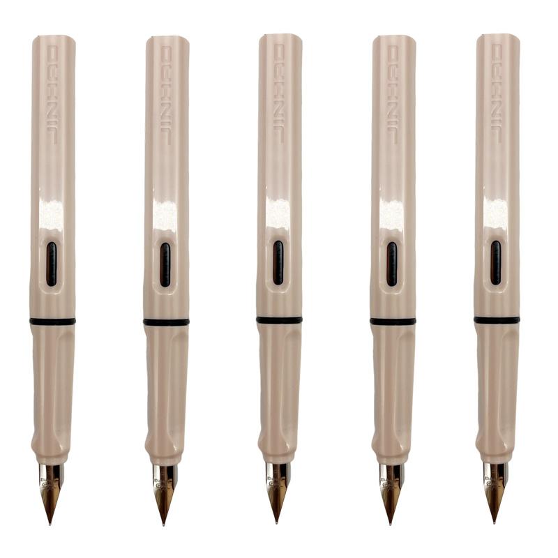 

10/5 PCS JINHAO 619 Fountain Pen High Quality Colors Student F EF Nib Ink Pen Calligraphy Pen Stationery School Office Supplies F