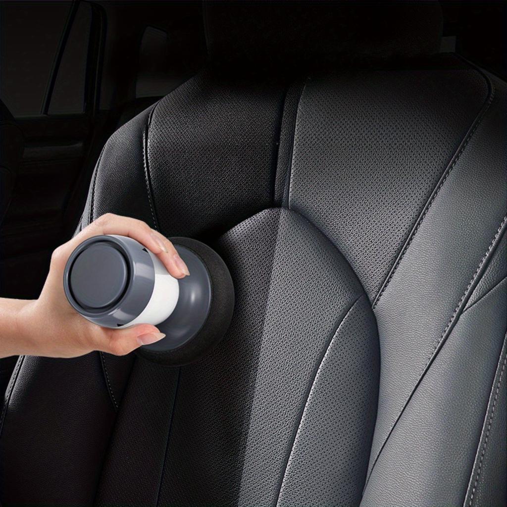 5-in-1 Auto Wax Polish & Scratch  Tool - Press-Type Liquid Release, Multi-Surface Buffer for Glass, Plastic, Leather & Tires