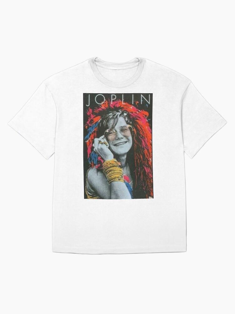 Janis Joplin Potrait Memorabilia poster Oversized T-Shirt