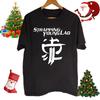 Strapping Young Lad Logo Schwarzes Baumwollhemd Vollgröße S-5XL HS385 Unisex T-Shirt