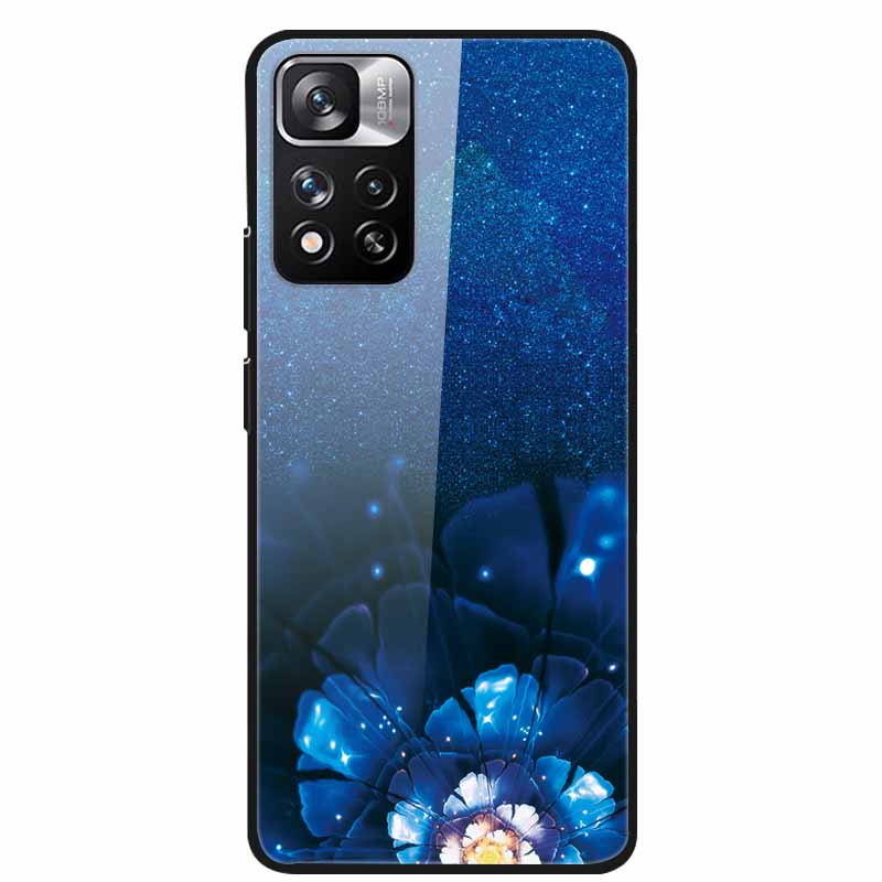 Tempered Glass Case For Xiaomi Redmi Note 11 Pro+ 5G Cover Hard Protective Funda for Redmi Note 11 Pro Plus 5G Luxury 6.67 Inch