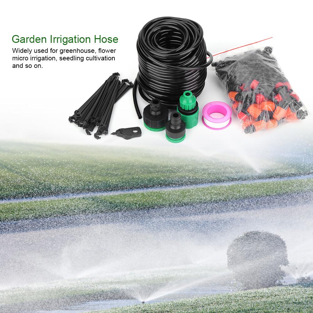 25M   Garten Gewächshaus Pflanzen Bewässerungssystem Automatischer Bewässerungsschlauch-Kit