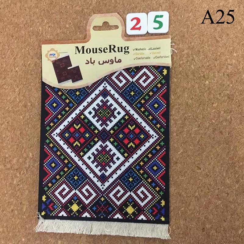 Rectangular Persian Mini Rug Woven Rug Mouse Pad Carpet Tassel Mat