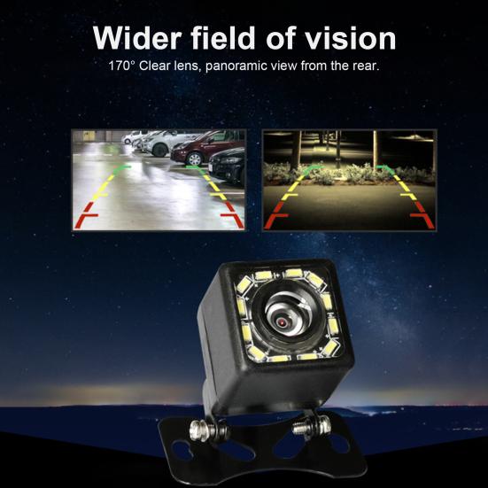 Practical Rear View Camera IP68 Waterproof Flexible Assisted Reverse