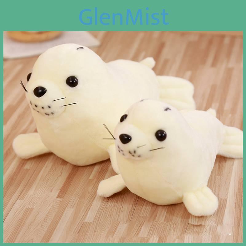 Sea Lion Plush Toy For Kids Soft Stuffed Animal Decor With Crystal Velvet Filling