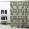 Tenda da Doccia William Morris, Set Tende da Doccia Verdi per Bagno Tessuto Pesante Tenda da Bagno Decorativa Tenda Lavabile