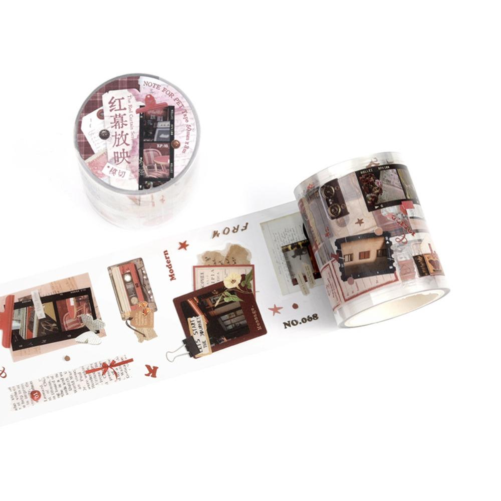 Film Projection Series Washi Tape DIY Scrapbook Tape Vintage Decorative Paper Tape  Gift Wrapping