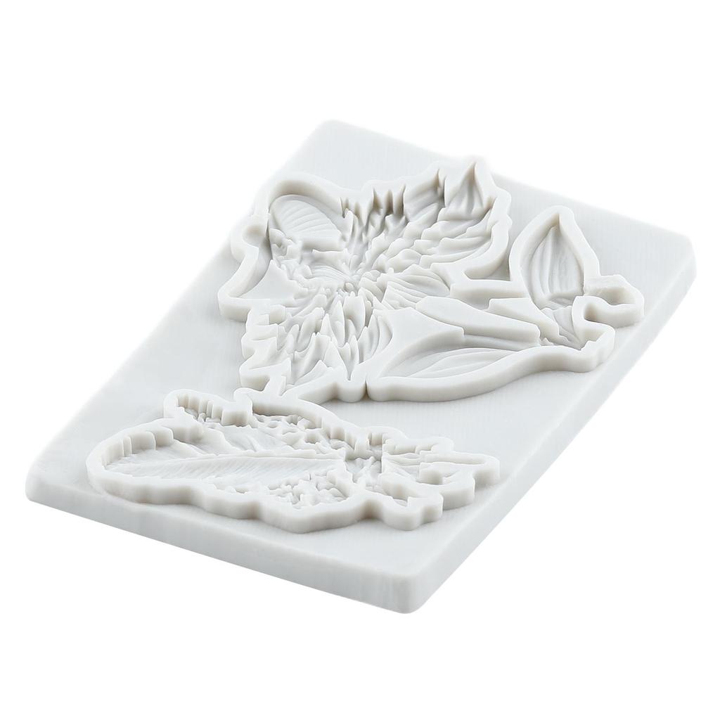 Flower Fairy Silicone Mold Feather Fondant Molds Cake Decorating Tools Cupcake Topper Candy Sugar Craft Gum Paste Polymer Clay