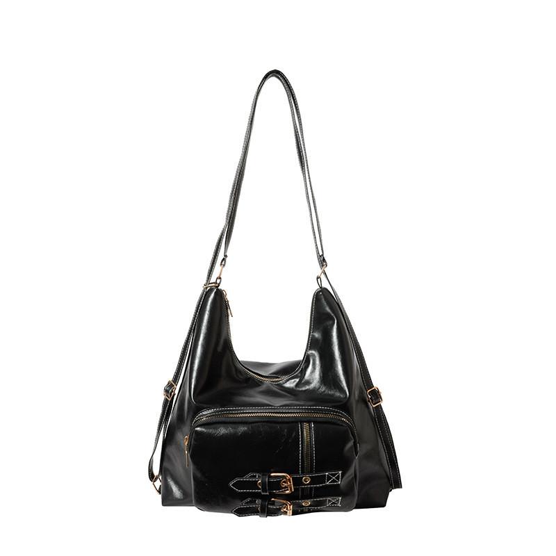 College Style Underarm Bag For Women With Pu Material And Zipper Closure For Daily Use