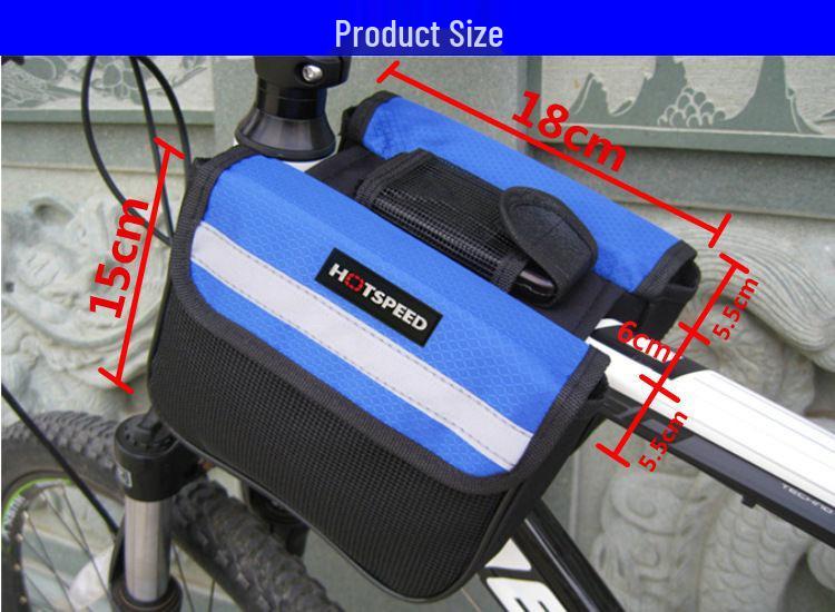 Universal Front Crossbeam Saddlebag for Mountain Bikes and Racing - Comprehensive Bicycle Accessories