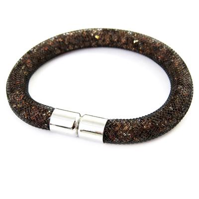 [L7872] - Brown 'Joyaux' Designer Bracelet
