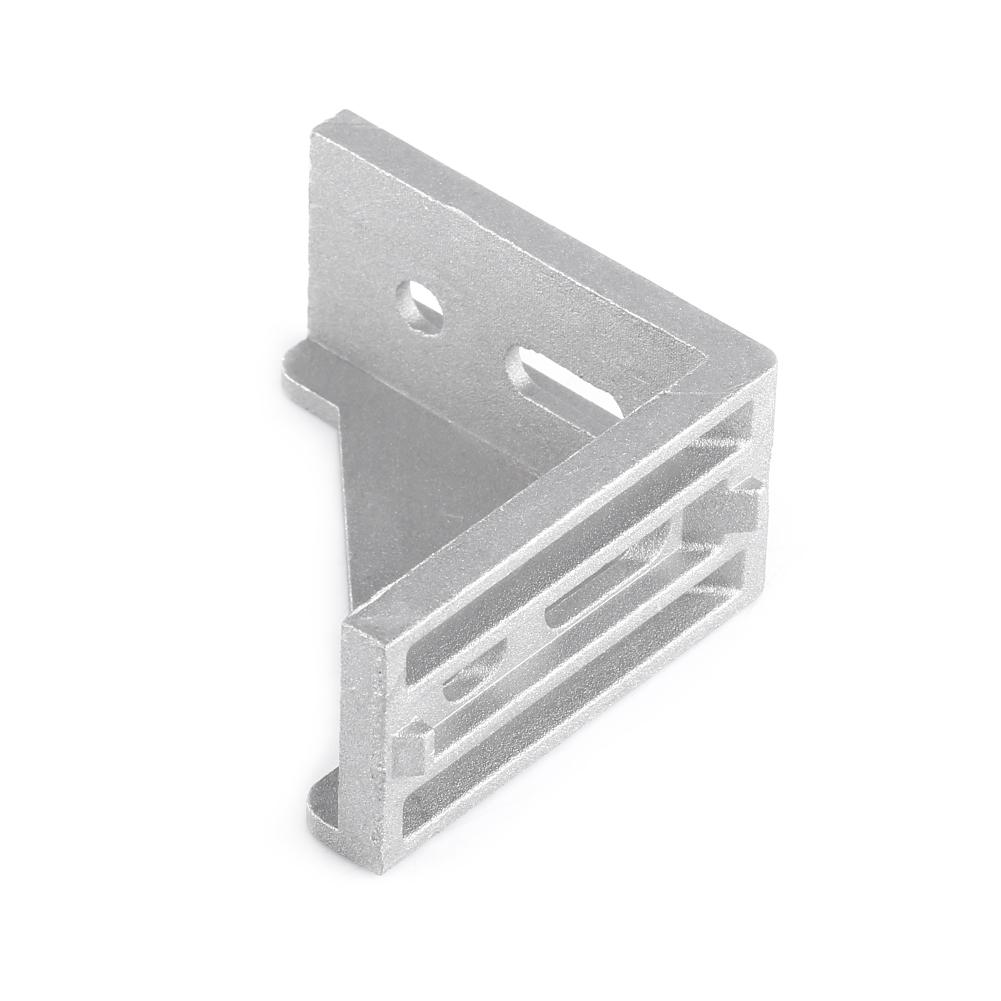 5pcs Aluminum Alloy L Shape Corner Bracket Right Angle Brace Fastener 58x58mm