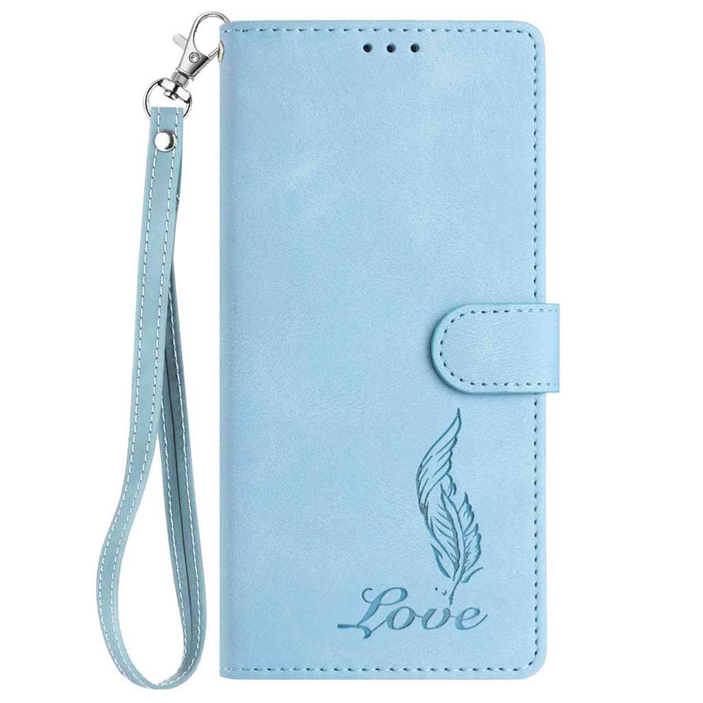 Quill Pen Embossed Pattern Flip Card Design Wallet Case for Redmi Note 14/Note 12/13C/14C/Xiaomi 14T,Xiaomi 11T,13 Lite,Mi 11 Lite,Poco X6...(8-Color)